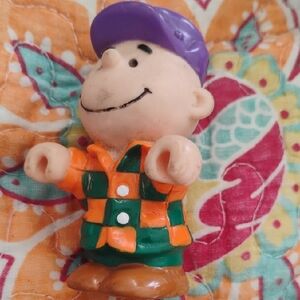 vintage peanuts 1966 Charlie Brown figure toy